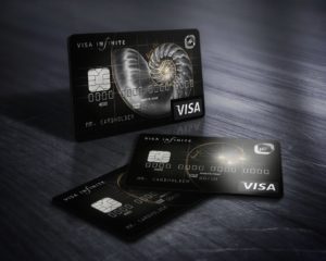 Черная банковская карта