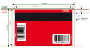 Размер банковской карты