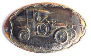 Жетон такси от компании такси в Детройте