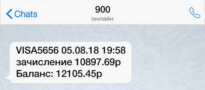 Прислали деньги на карту фото