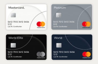 Типы карты Mastercard